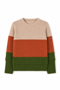 Kaschmir Ombré Pullover für Kinder in Größe 98/104, genäht in Berlin