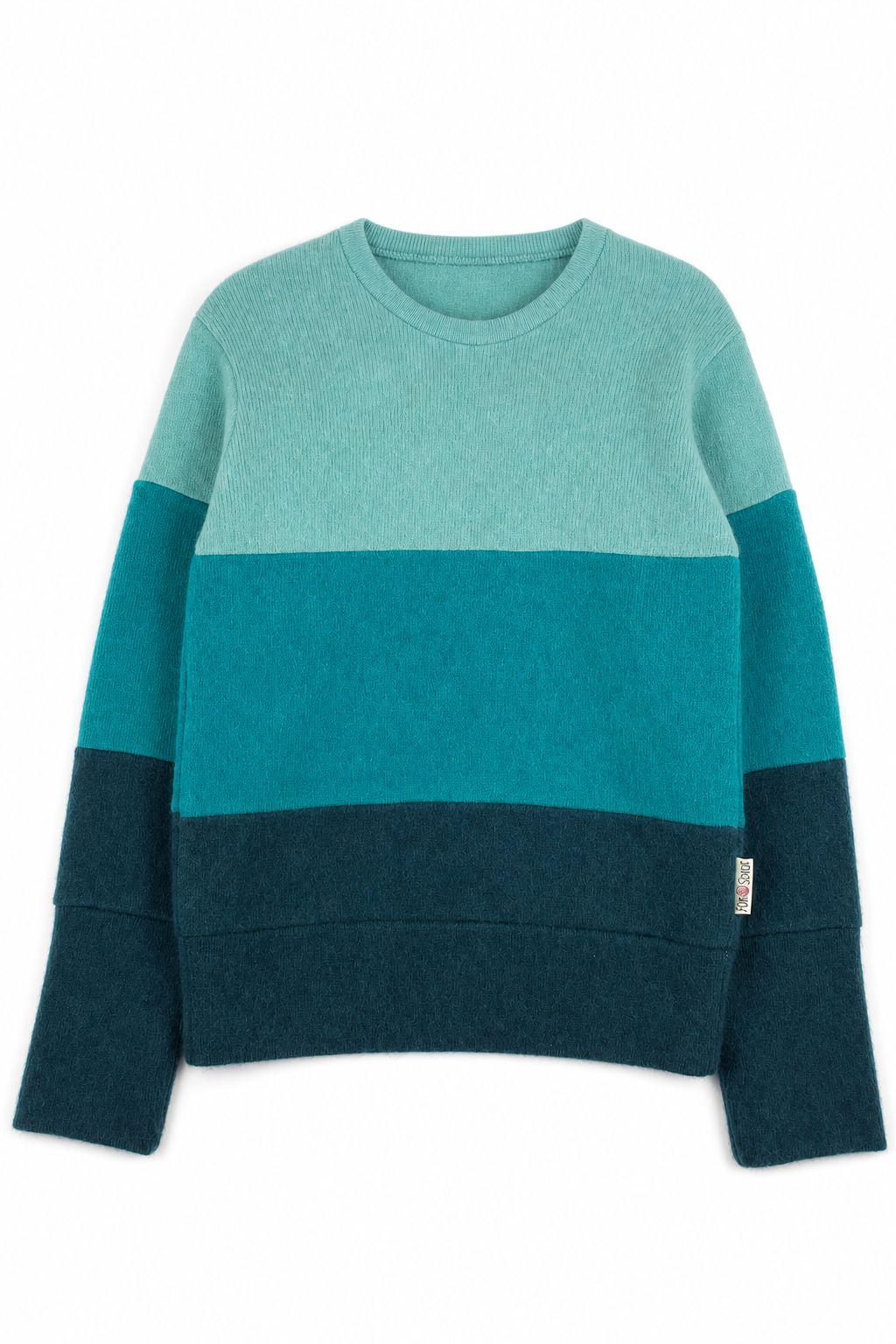 Kaschmir Ombré Pullover für Kinder in Größe 110/116, genäht in Berlin