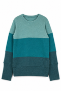 Kaschmir Ombré Pullover für Kinder in Größe 122/128, genäht in Berlin