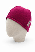 Kaschmir Beanie für Kinder in Pink, genäht in Berlin