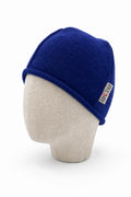 Kaschmir Beanie für Kinder in Blau, genäht in Berlin
