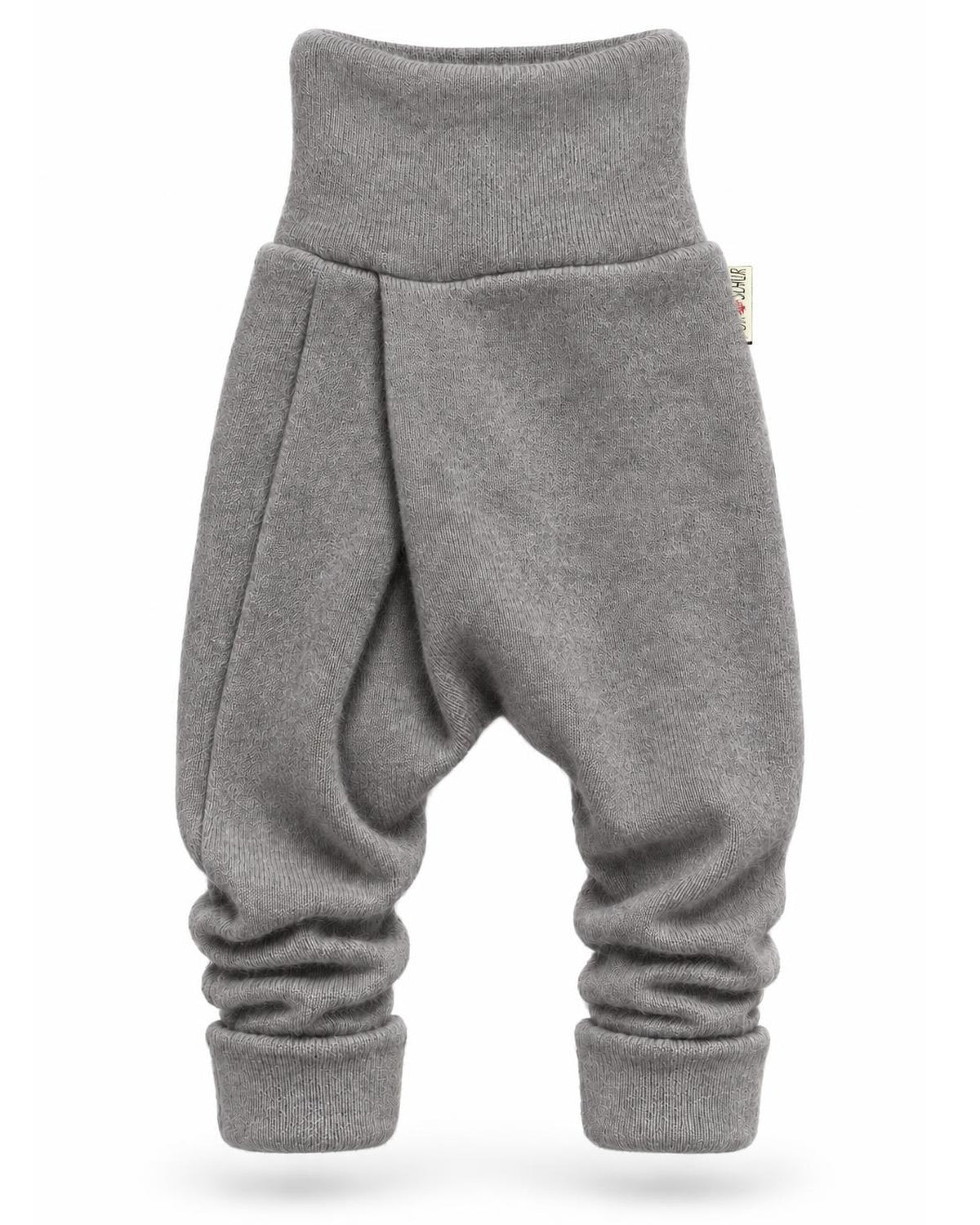 Kaschmir Baby Mitwachshose in Braun, genäht in Berlin