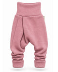 Kaschmir Baby Mitwachshose in Rosa, genäht in Berlin