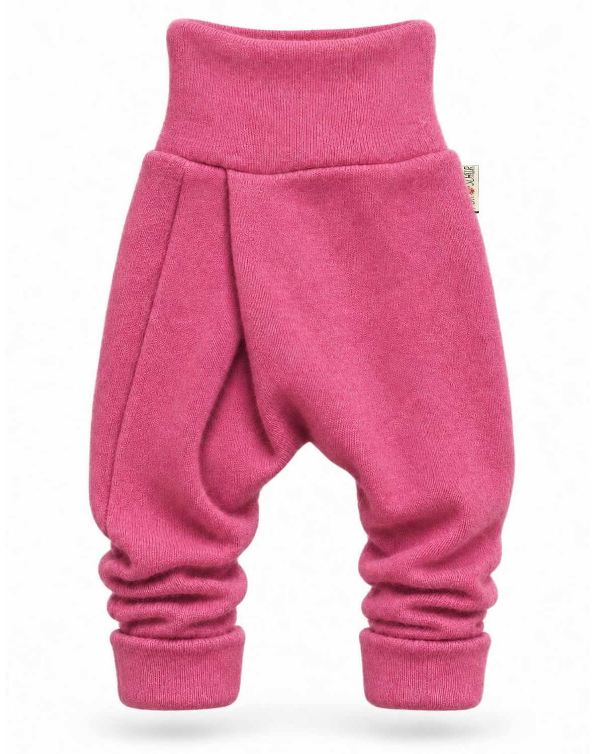 Kaschmir Baby Mitwachshose in Rosa, genäht in Berlin