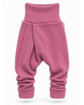 Kaschmir Baby Mitwachshose in Rosa, genäht in Berlin