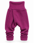 Kaschmir Baby Mitwachshose in Pink, genäht in Berlin