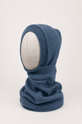 Kaschmir Damen Kapuzenschal Blau