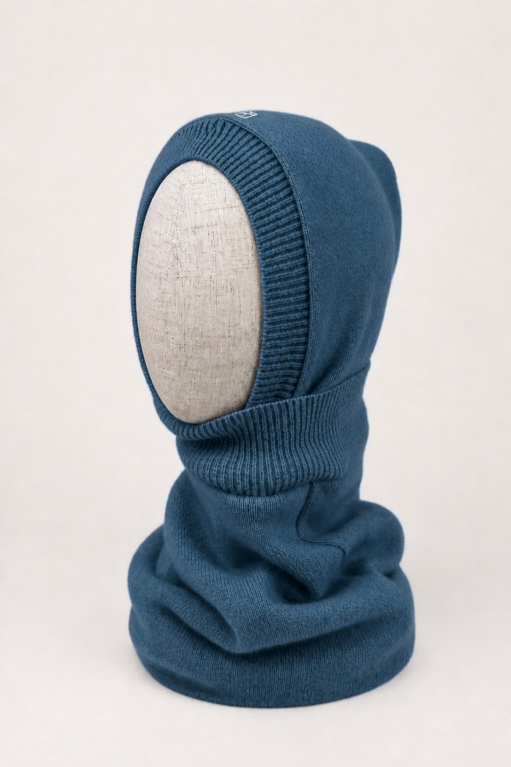 Kaschmir Damen Kapuzenschal Blau