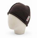 Merino Beanie für Kinder in Braun, genäht in Berlin