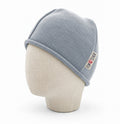 Merino Beanie für Kinder in Blau, genäht in Berlin