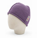 Merino Kinder Beanie Lila