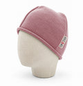 Merino Beanie für Kinder in Rosa, genäht in Berlin