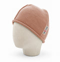 Merino Beanie für Kinder in Rosa, genäht in Berlin
