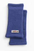 Kaschmir Handstulpen in Blau, genäht in Berlin