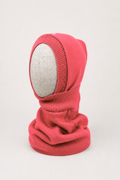 Kaschmir Damen Kapuzenschal in Rosa, genäht in Berlin
