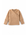 Kaschmir Baby Longsleeve in Orange, Größe 50/56, genäht in Berlin