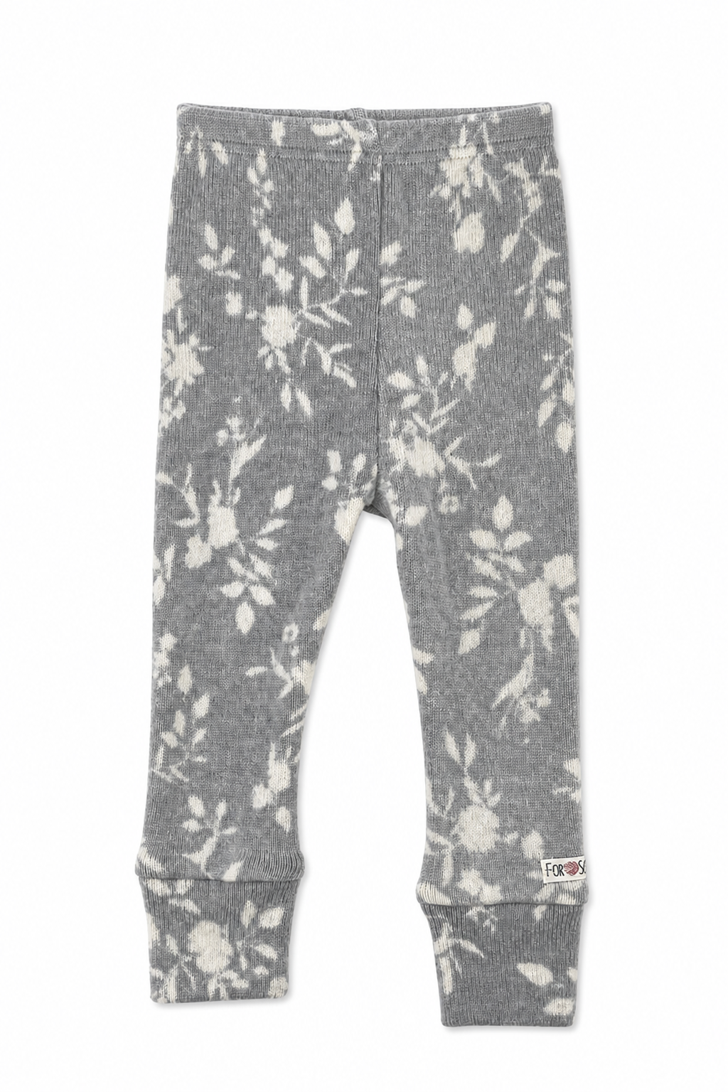 Schmale Babyhose aus Kaschmir in Grau, genäht in Berlin