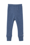 Schmale Babyhose aus Kaschmir in Blau, genäht in Berlin