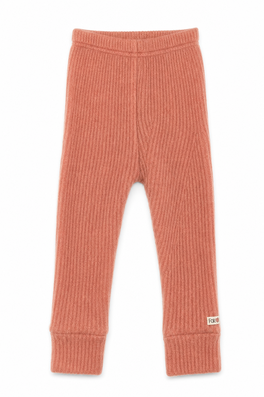 Schmale Babyhose aus Kaschmir in Rosa, genäht in Berlin