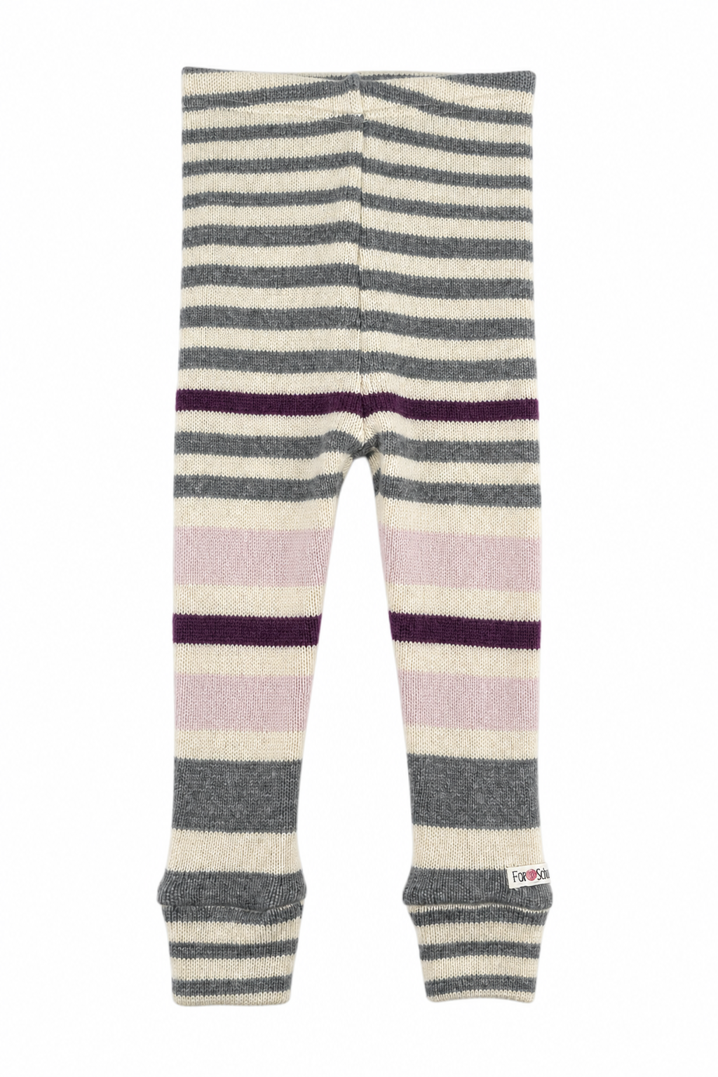 Schmale Babyhose aus Kaschmir in Grau, genäht in Berlin