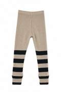 Kaschmir Kinder Schmale Hose in Braun, Größe 98/104, genäht in Berlin
