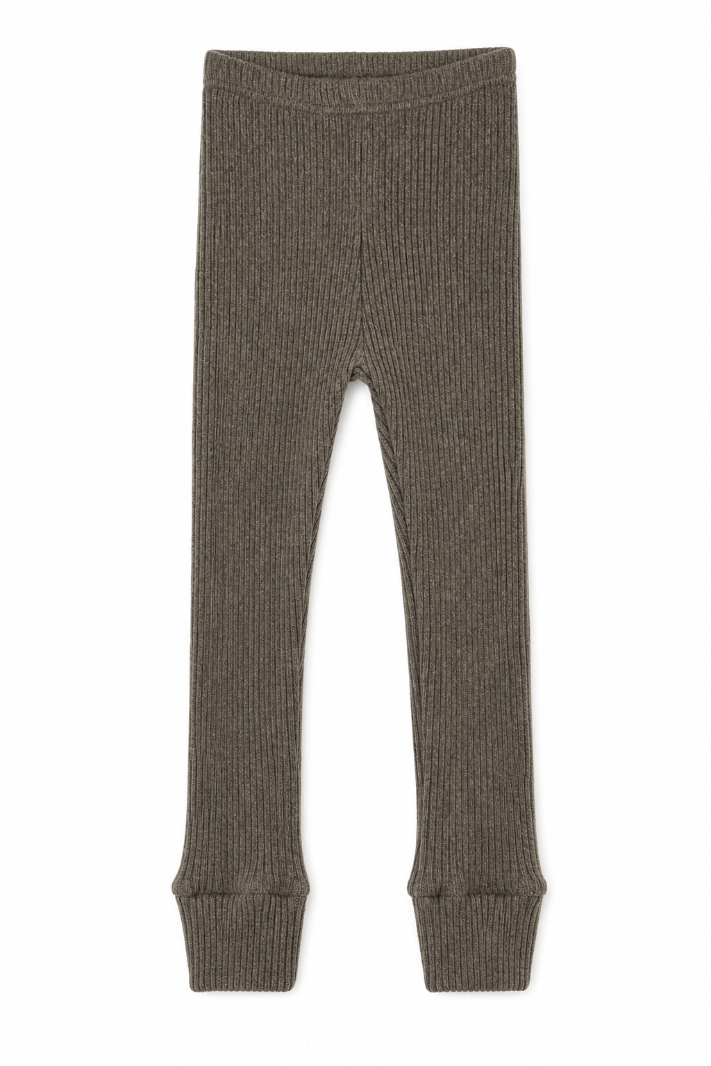 Kaschmir Kinder Schmale Hose in Braun, Größe 110/116, genäht in Berlin
