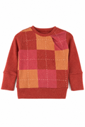 Kaschmir Pullover mit der Falte für Babys in Rosa, genäht in Berlin