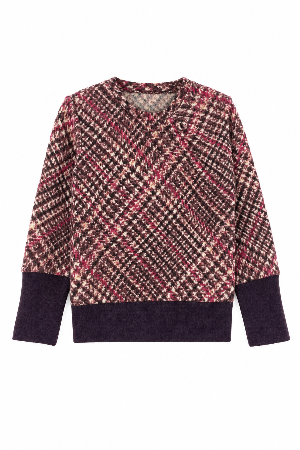 Kaschmir Pullover mit der Falte für Kinder in Rosa, genäht in Berlin