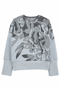 Kaschmir Pullover mit der Falte für Kinder in Blau, genäht in Berlin