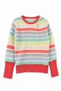 Kaschmir Pullover mit der Falte für Kinder in Bunt, genäht in Berlin