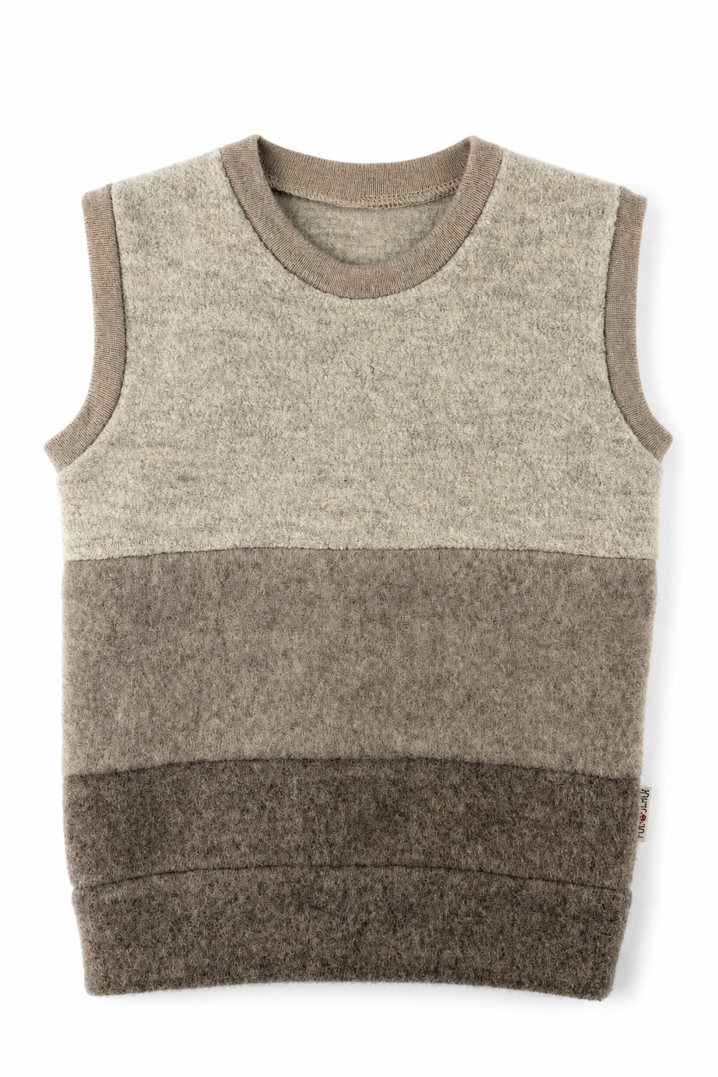 Wollfleece Pullunder für Kinder in Größe 98/104, genäht in Berlin