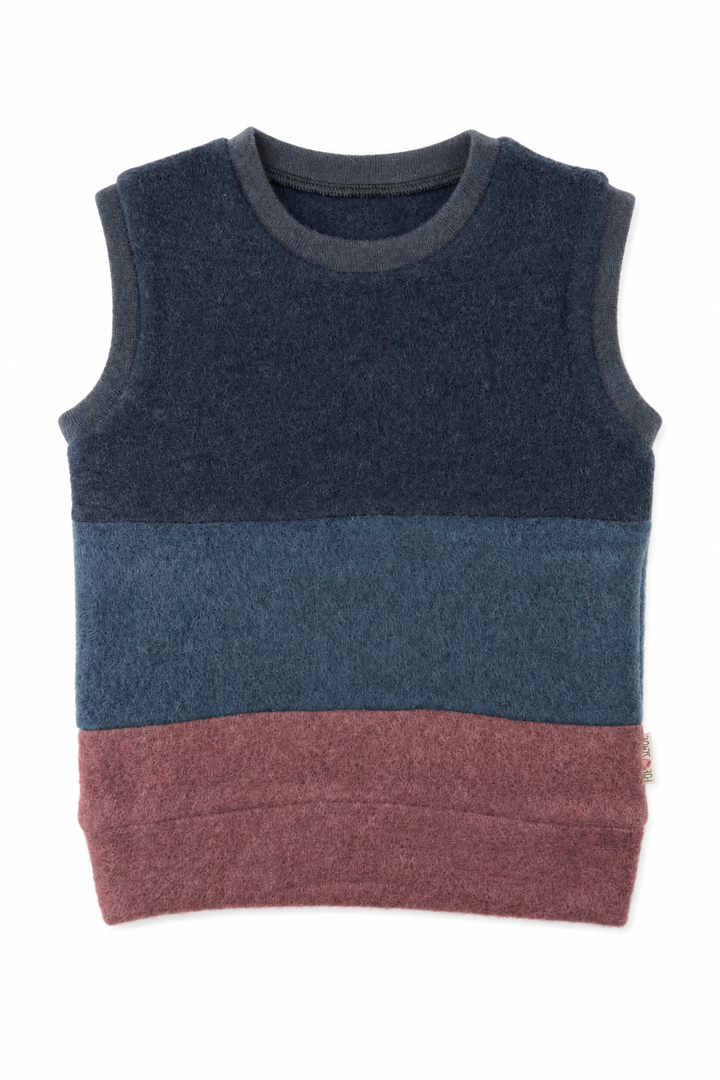 Wollfleece Pullunder für Kinder in Größe 98/104, genäht in Berlin