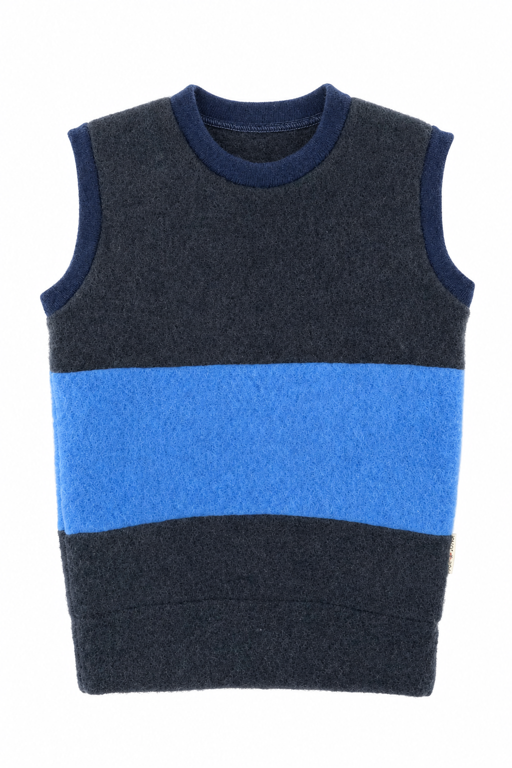 Wollfleece Pullunder für Kinder in Größe 98/104, genäht in Berlin