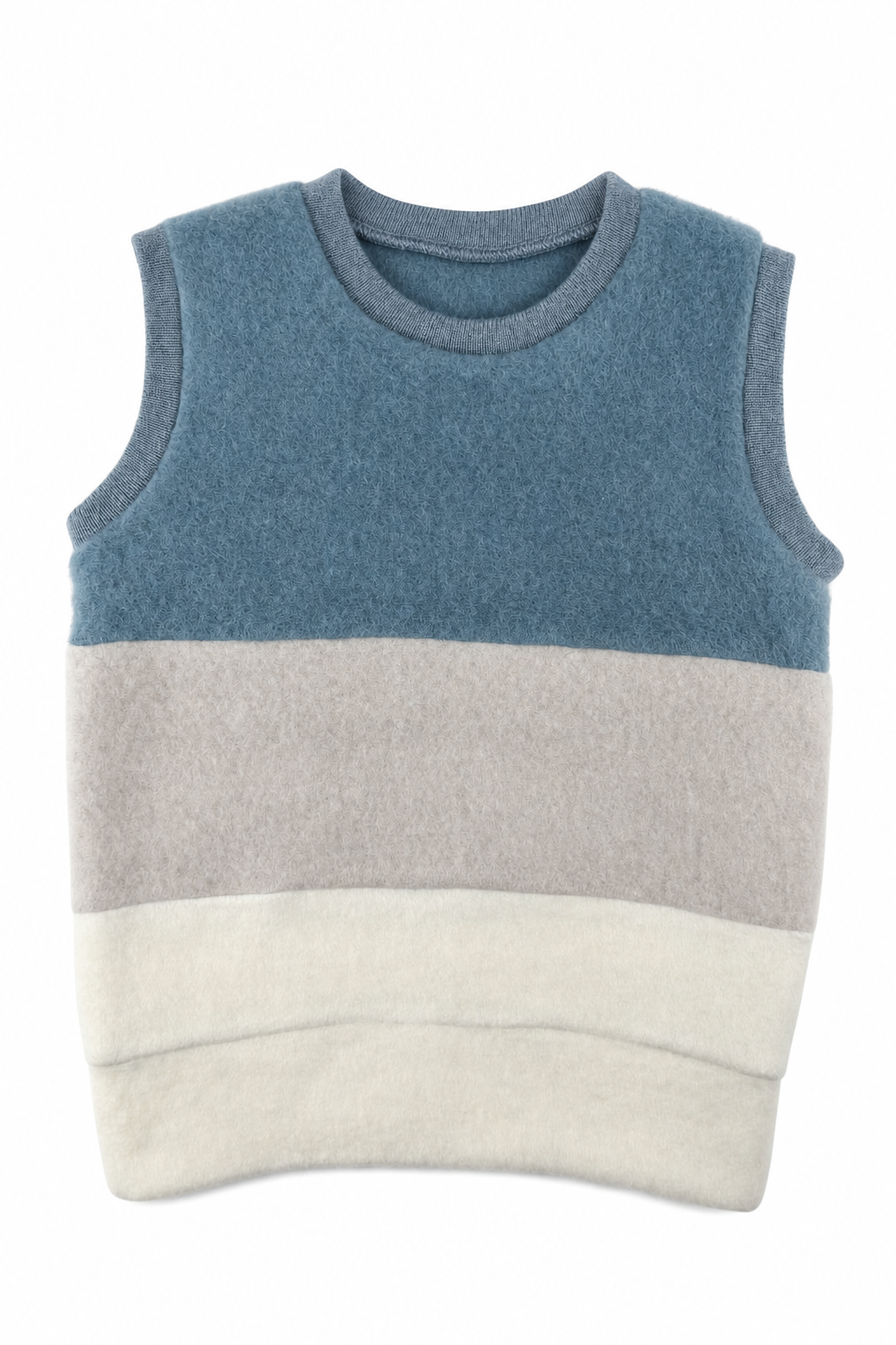 Wollfleece Pullunder für Kinder in Größe 98/104, genäht in Berlin