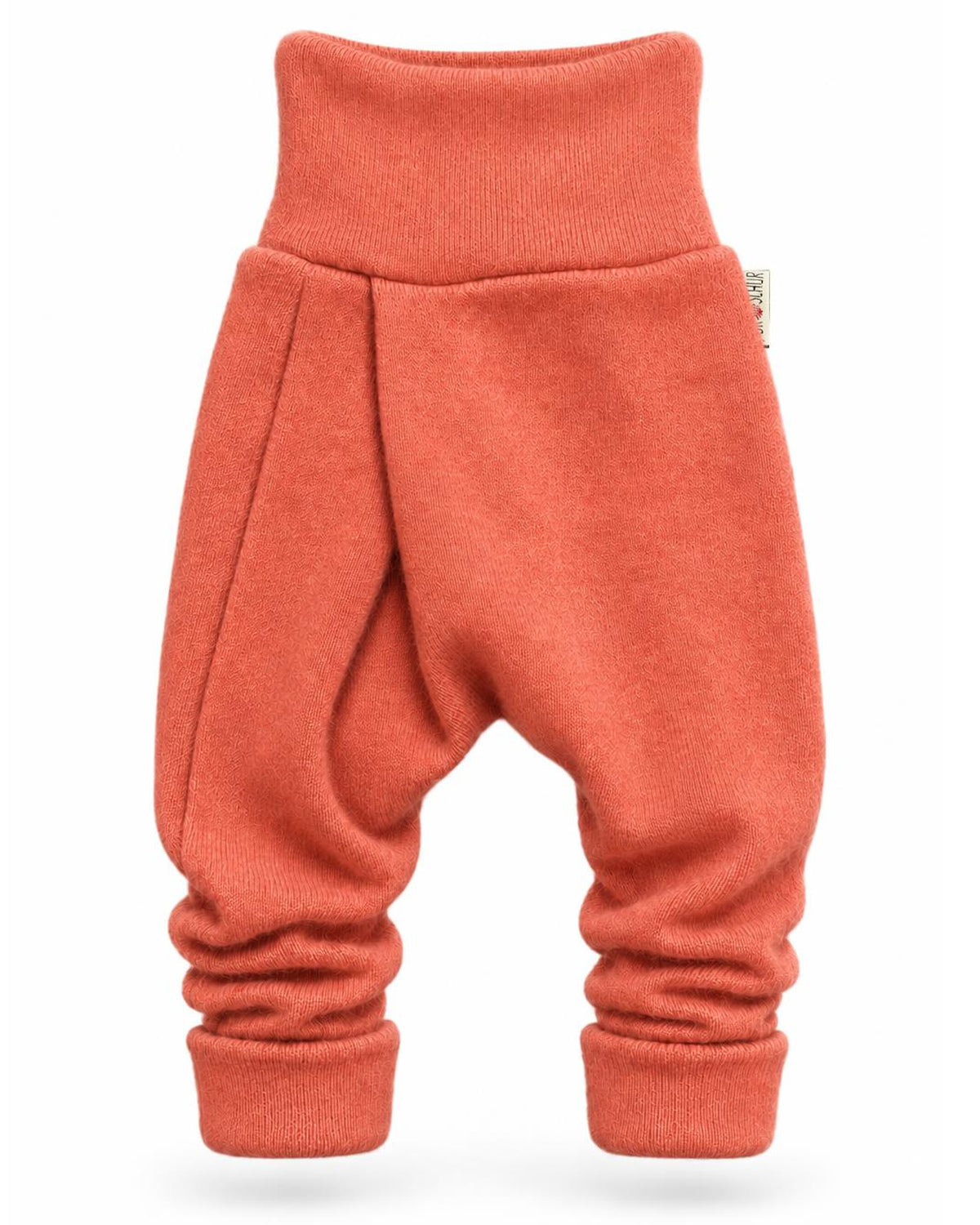 Kaschmir Baby Mitwachshose in Rosa, genäht in Berlin