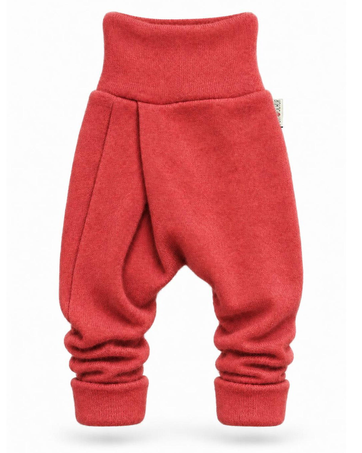 Kaschmir Baby Mitwachshose in Rosa, genäht in Berlin