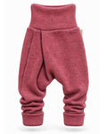 Kaschmir Baby Mitwachshose in Rosa, genäht in Berlin