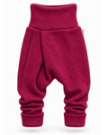 Kaschmir Baby Mitwachshose in Pink, genäht in Berlin