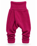 Kaschmir Baby Mitwachshose in Pink, genäht in Berlin