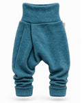 Kaschmir Baby Mitwachshose in Blau, genäht in Berlin