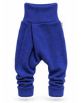 Kaschmir Baby Mitwachshose in Blau, genäht in Berlin