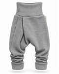 Kaschmir Baby Mitwachshose in Blau, genäht in Berlin