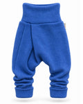 Kaschmir Baby Mitwachshose in Blau, genäht in Berlin