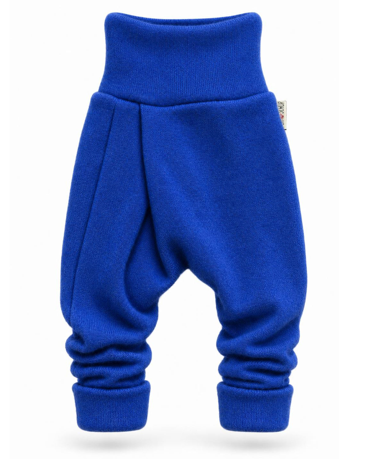 Kaschmir Baby Mitwachshose in Blau, genäht in Berlin