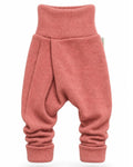 Kaschmir Baby Mitwachshose in Rosa, genäht in Berlin