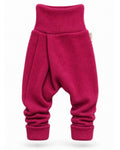 Kaschmir Baby Mitwachshose in Pink, genäht in Berlin