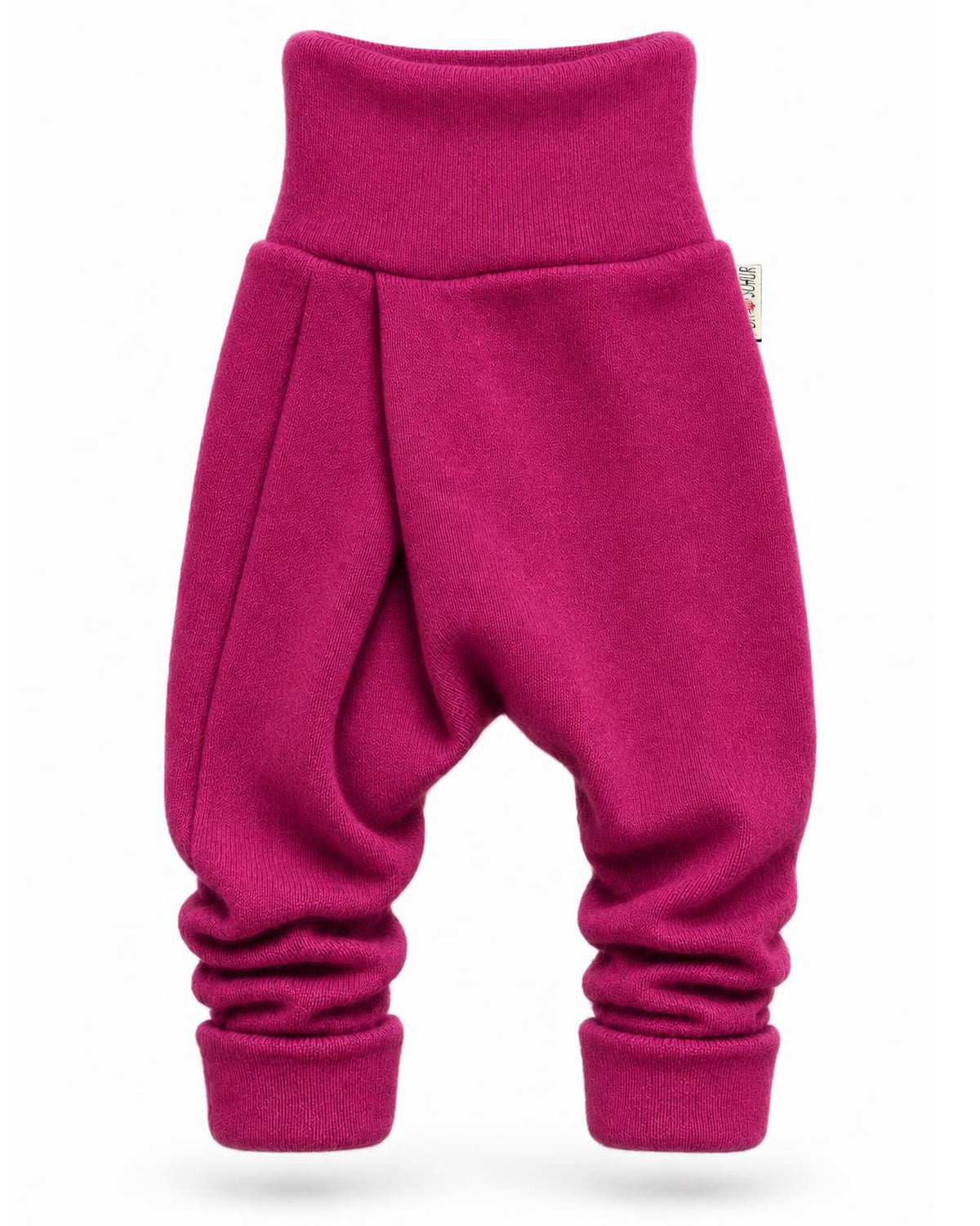 Kaschmir Kinder Mitwachshose in Pink, genäht in Berlin