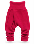 Kaschmir Kinder Mitwachshose in Pink, genäht in Berlin
