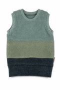 Wollfleece Pullunder für Babys in Größe 74/80, genäht in Berlin