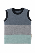 Wollfleece Pullunder für Babys in Größe 74/80, genäht in Berlin
